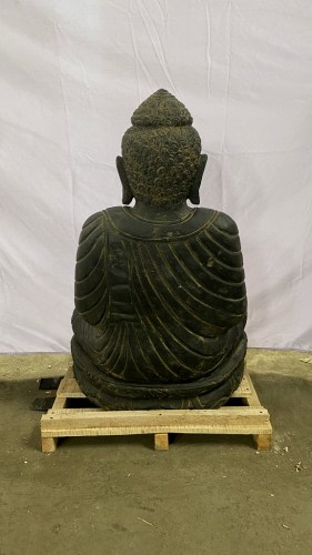 SEATED BUDDHA NAGA 80 CM BACK